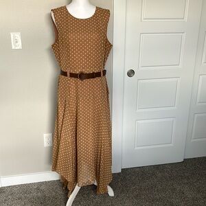 Calvin Klein tan dress Sz. 16